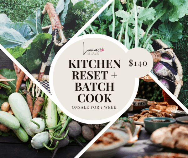 Kitchen Reset + Batch Cook