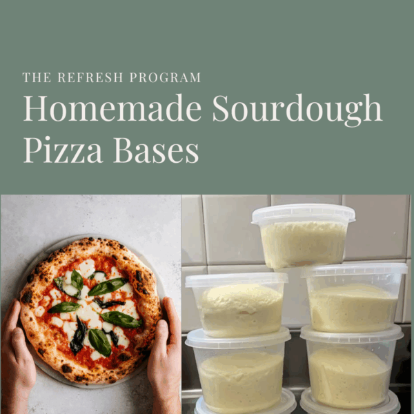 Homemade Sourdough Pizza Bases E-Book