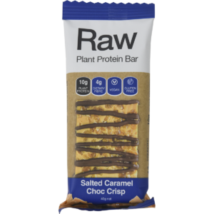 Raw Protein Bar Salted Caramel Choc Crisp (10x40g)