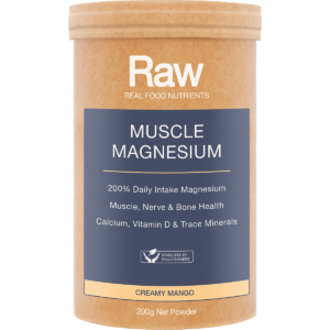 Raw Muscle Magnesium Creamy Mango (200g)