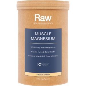 Raw Muscle Magnesium Creamy Mango (500g)
