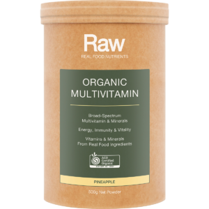 Raw Organic Multivitamin Pineapple (500g)