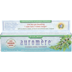 Toothpaste Ayurvedic Fresh Mint Fluoride Free (6x117g)