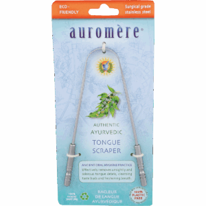 Tongue Scraper Ayurvedic Surgical Grade Stainless Steel (x6)