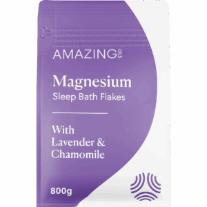 Magnesium Sleep Bath Flakes with Lavender & Chamomile (800g)