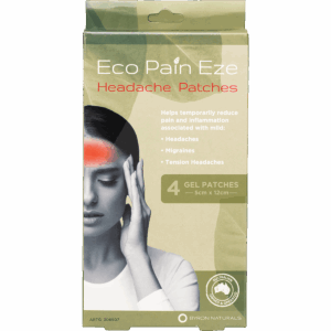 Eco Pain Headache Gel Patches (4pk)