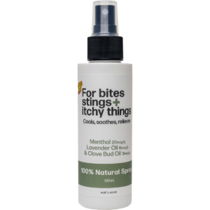 For bites stings + itchy things 100% Natural Spray (100ml)