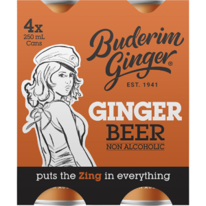 Ginger Beer Non Alcoholic (4x250ml)