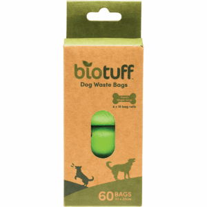 Dog Waste Bags Refill 4 x 15 Bag Rolls (60pk)