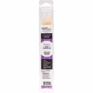 Vegan Ear Candles Lavender Scented (2pk)
