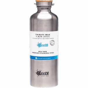 Stainless Steel Bottle Silver 'Thirsty Max' (1.6L)