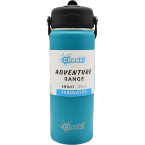 Stainless Steel Bottle Adventure Insulated Aqua (600ml)