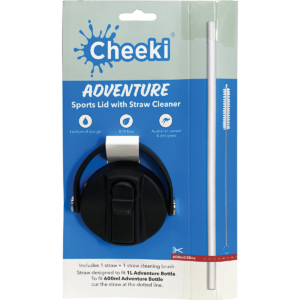 Adventure Sports Lid with Straw Cleaner
