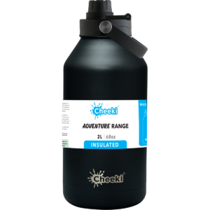 Stainless Steel Bottle Adventure Insulated Black (2L)