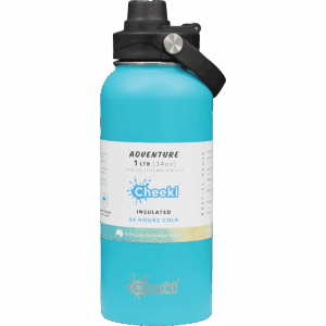 Insulated Adventure Stainless Steel Bottle Aqua (1L)