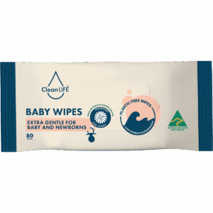 Plastic Free Wipes Extra Gentle for Baby and Newborns (80pk)