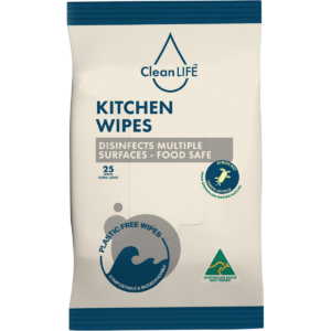 Kitchen Plastic Free Wipes Food Safe (25pk)