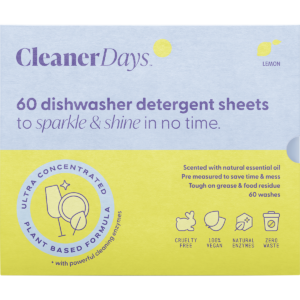 Dishwasher Detergent Sheets Lemon (60pcs)