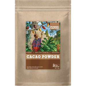 Cacao Powder Kraft Bag Certified Organic (125g)