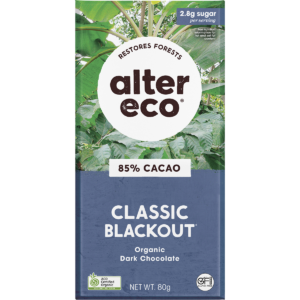 Chocolate Organic Dark Classic Blackout (12x80g)