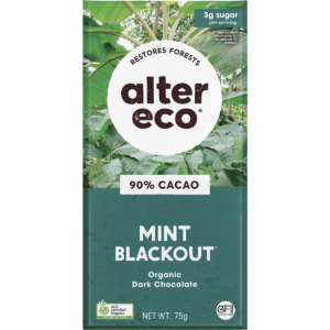 Chocolate Organic Dark Mint Blackout (12x75g)