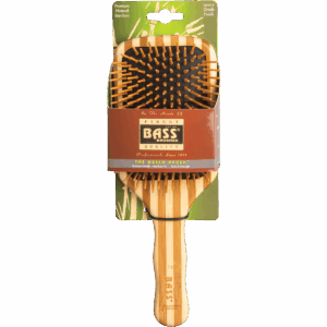 Bamboo Hair Brush Large Square Paddle