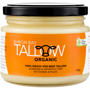 Organic Grass Fed Beef Tallow (275g)