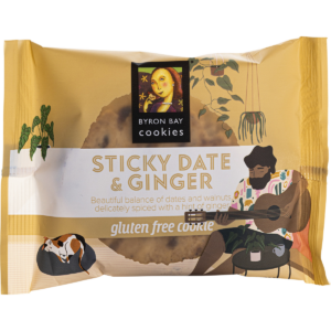 Gluten Free Cookies Sticky Date & Ginger (12x60g)