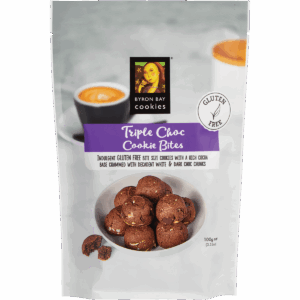 Gluten Free Cookie Bites Triple Choc Fudge (6x100g)