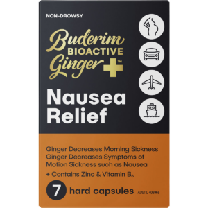BioActive+ Nausea Relief Capsules (7 Caps)