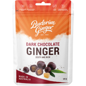 Dark Chocolate Ginger Zesty and Rich (125g)