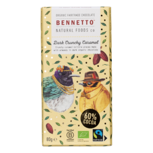Organic Dark Crunchy Caramel (12x80g)