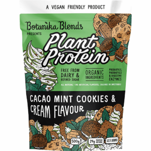 Plant Protein Cacao Mint Cookies & Cream (500g)