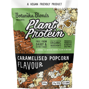 Plant Protein Caramelised Popcorn (500g)