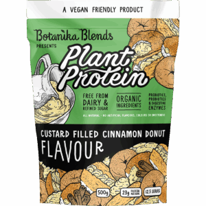 Plant Protein Custard Filled Cinnamon Donut (500g)
