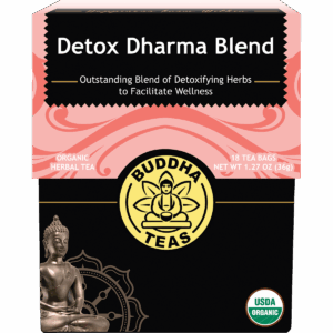 Organic Herbal Tea Bags Detox Dharma Blend (18pk)