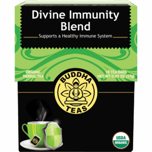 Organic Herbal Tea Bags Divine Immunity Blend (18pk)