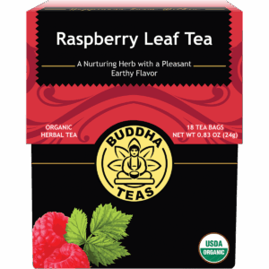 Organic Herbal Tea Bags Raspberry Leaf Tea (18pk)
