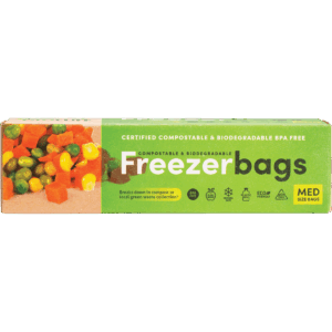 Compostable Freezer Bags Medium 4L (25pk)