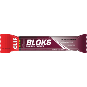 Bloks Energy Chews Black Cherry 50mg Caffeine (18x60g)
