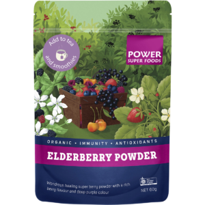 Elderberry Powder Certified Organic (60g)
