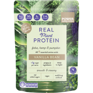 Real Plant Protein Vanilla Bean (400g)